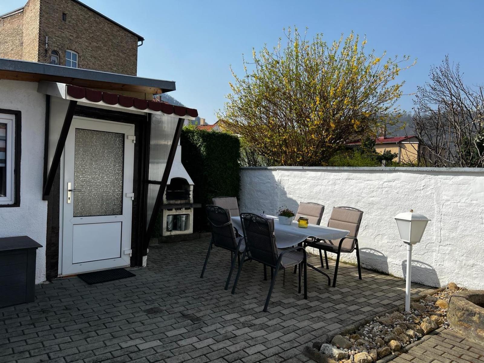 Christels Ferienwohnung 1 In Thale Mit Sonnenterrasse Und Grill Εξωτερικό φωτογραφία
